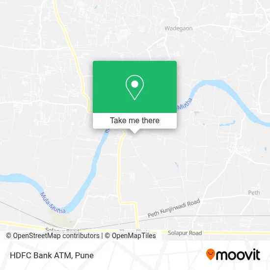 HDFC Bank Atm map