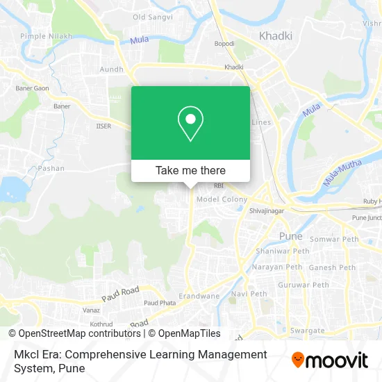 Mkcl Era: Comprehensive Learning Management System map