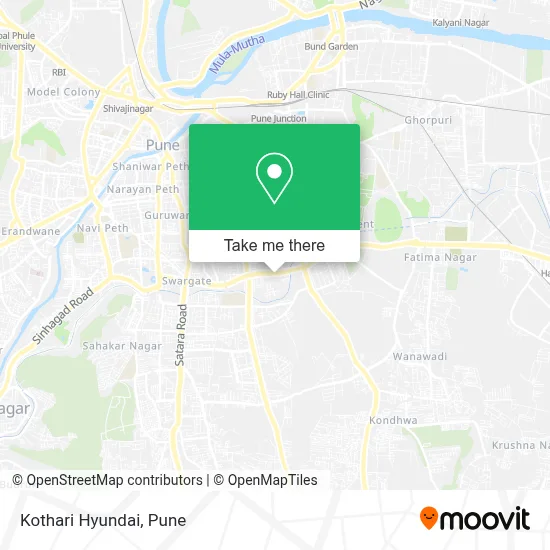Kothari Hyundai map
