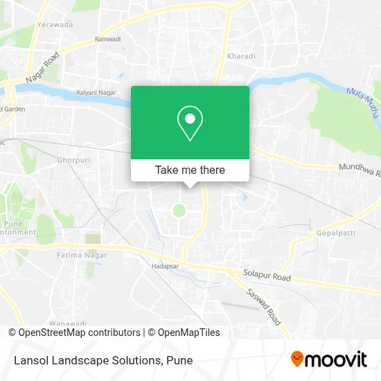 Lansol Landscape Solutions map