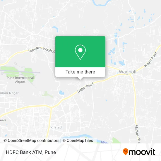 HDFC Bank Atm map