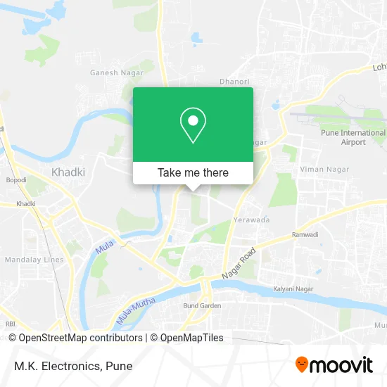 M K Electronics map