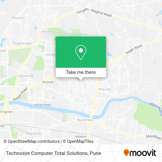 Technosys Computer Total Solutions map