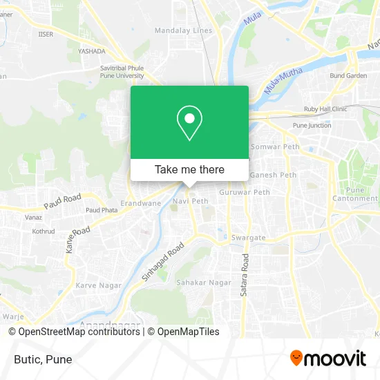 Butic map