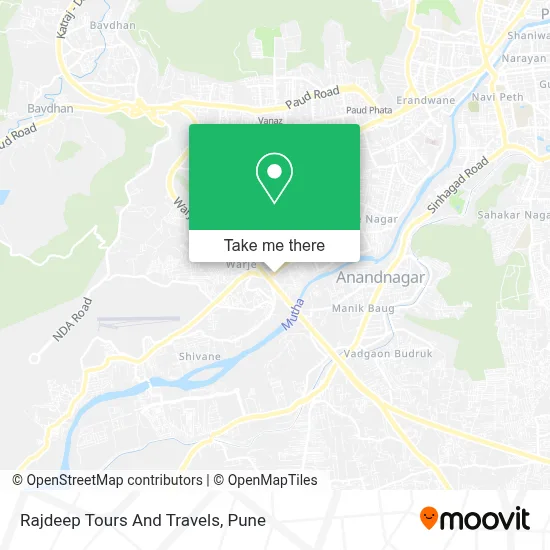 Rajdeep Tours And Travels map