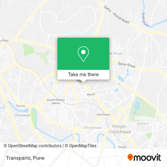Transpario map