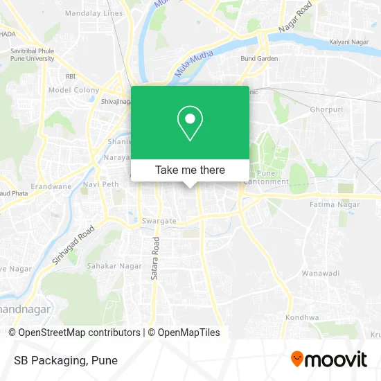 S B Packaging map