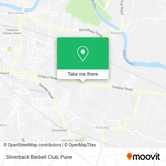 Silverback Barbell Club map