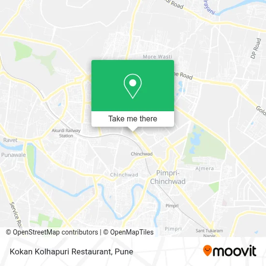 Kokan Kolhapuri Restaurant map