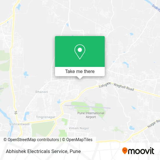 Abhishek Electricals Service map