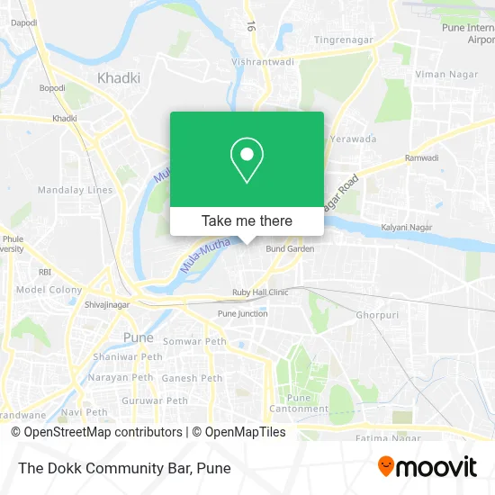The Dokk Community Bar map