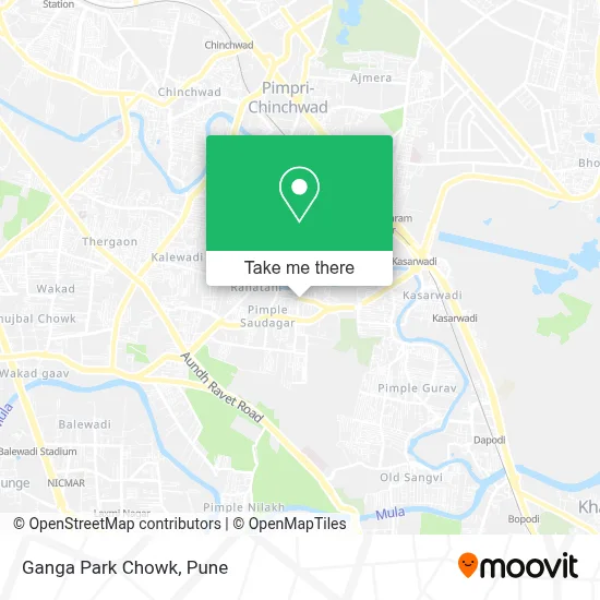 Ganga Park Chowk map
