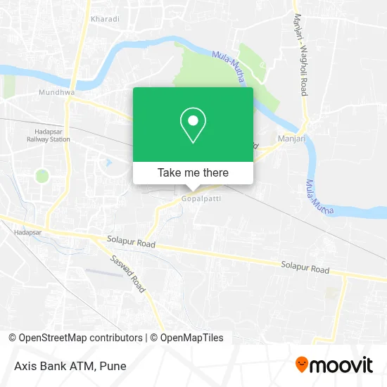 Axis Bank Atm map