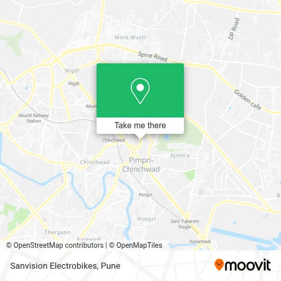 Sanvision Electrobikes map