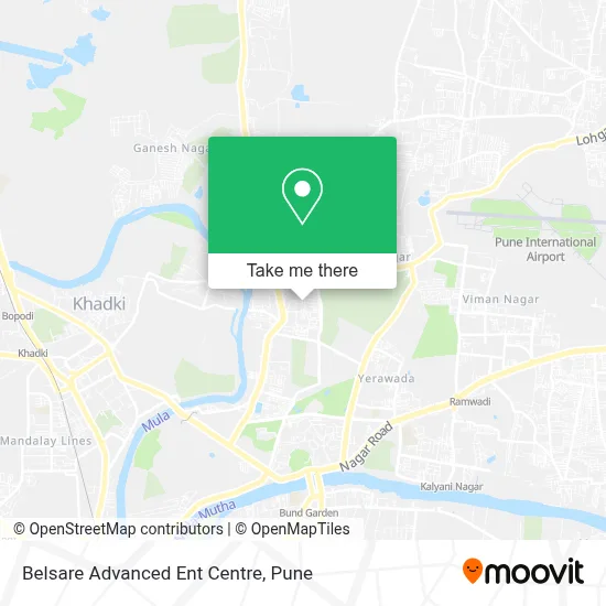 Belsare Advanced Ent Centre map