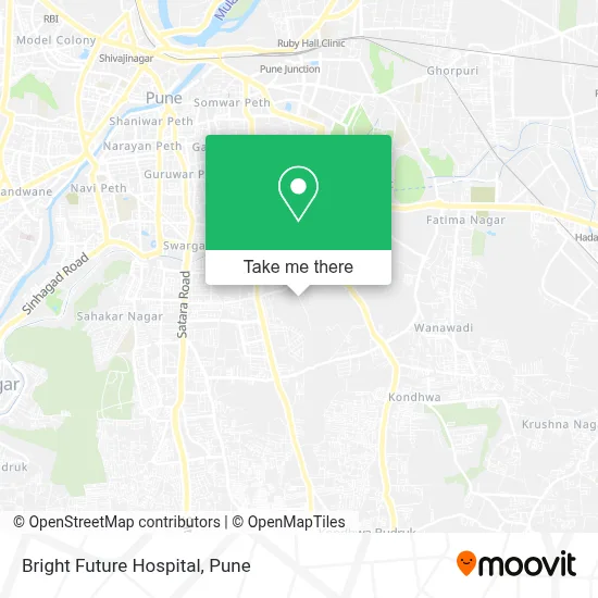 Bright Future Hospital map