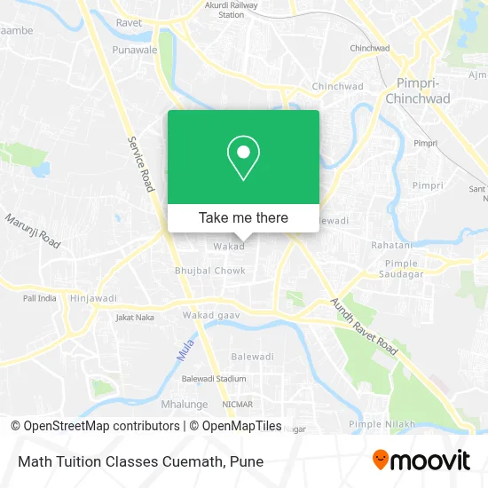 Math Tuition Classes Cuemath map