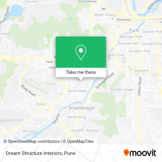 Dream Structure Interiors map
