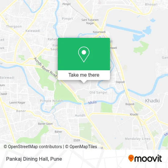 Pankaj Dining Hall map