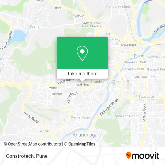 Constrotech map