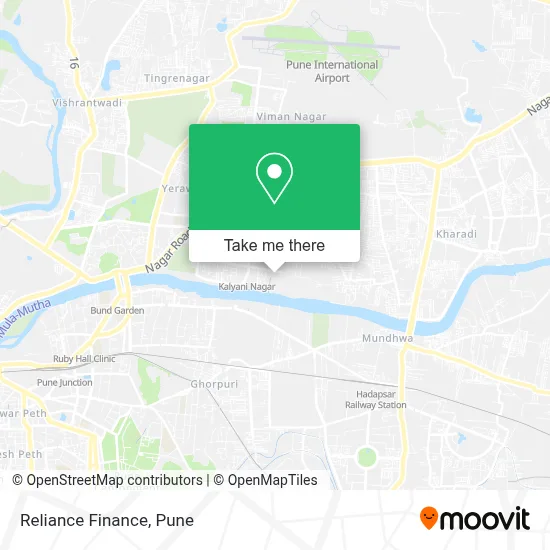 Reliance Finance map