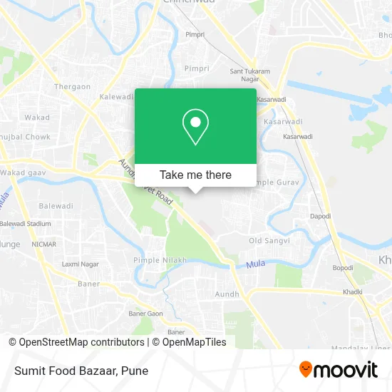 Sumit Food Bazaar map
