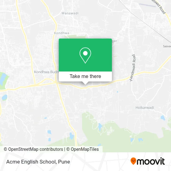 Acme English School map