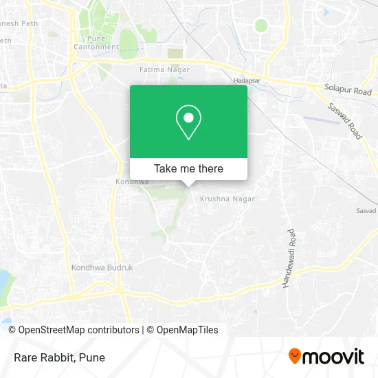 Rare Rabbit map