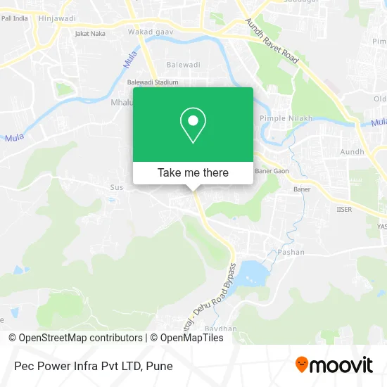 Pec Power Infra Pvt LTD map