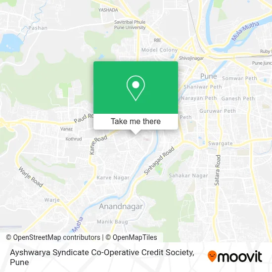 Ayshwarya Syndicate Co-Operative Credit Society map