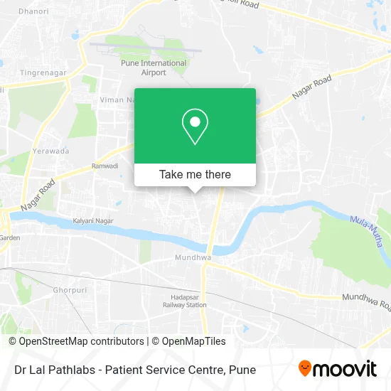 Dr Lal Pathlabs - Patient Service Centre map