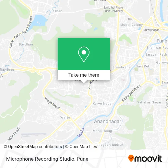 Microphone Recording Studio map