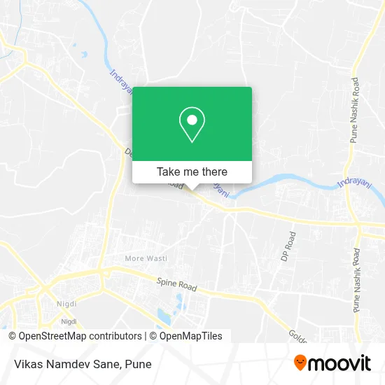 Vikas Namdev Sane map