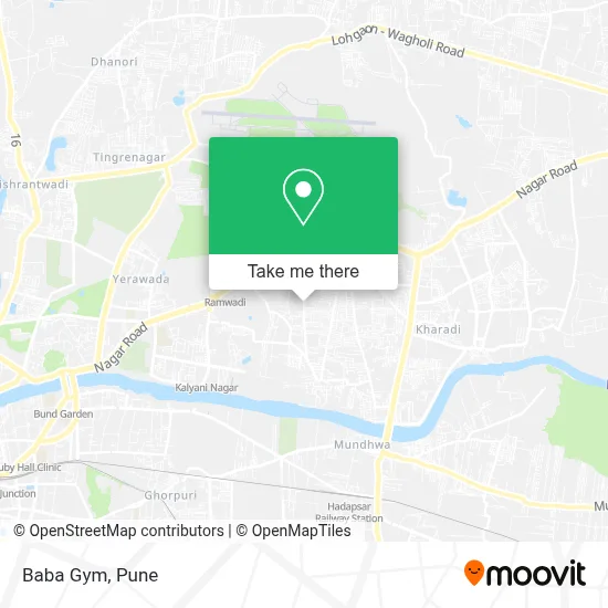 Baba Gym map