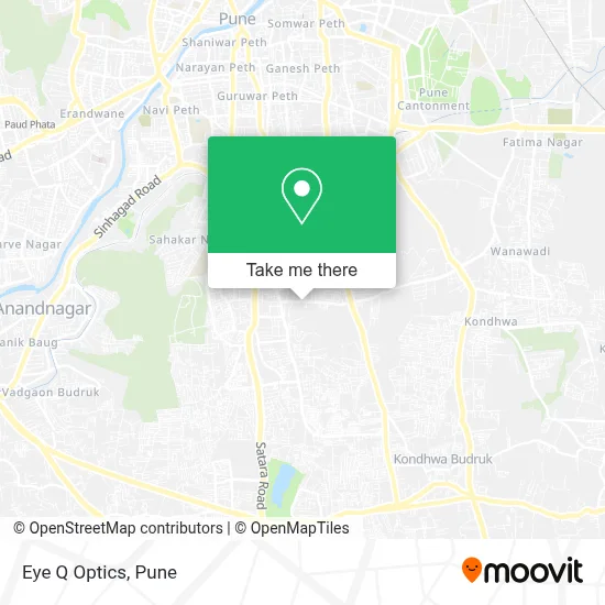 Eye Q Optics map