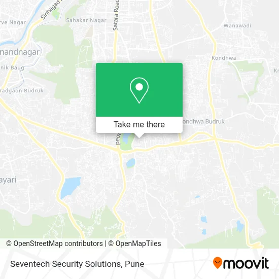 Seventech Security Solutions map
