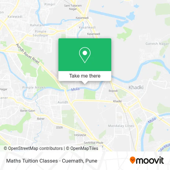 Maths Tuition Classes - Cuemath map