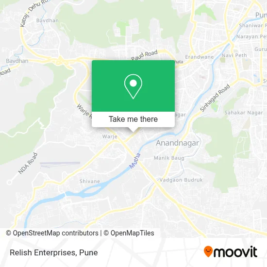 Relish Enterprises map
