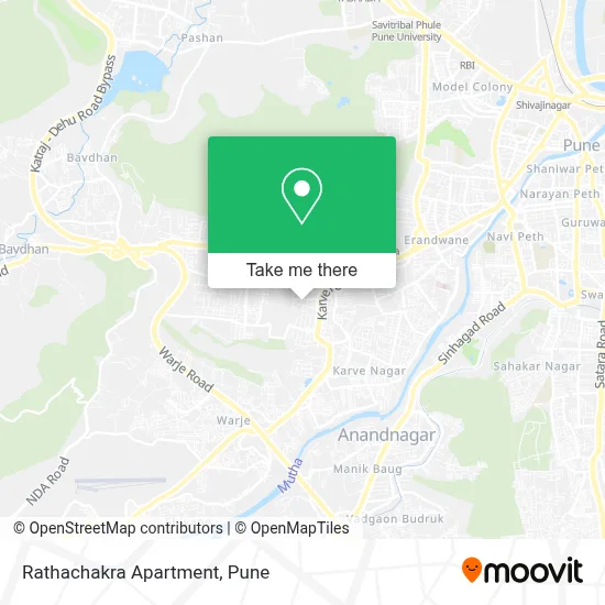 Rathachakra Apartment map
