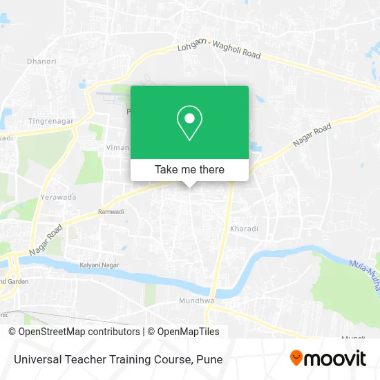 Universal Teacher Training Course map