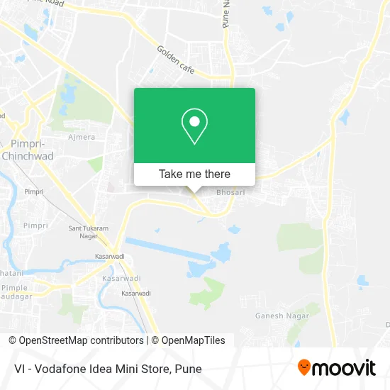 VI - Vodafone Idea Mini Store map
