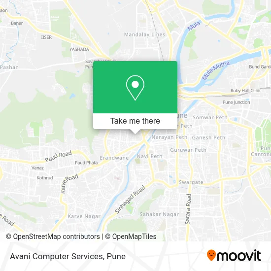 Avani Computer Services map