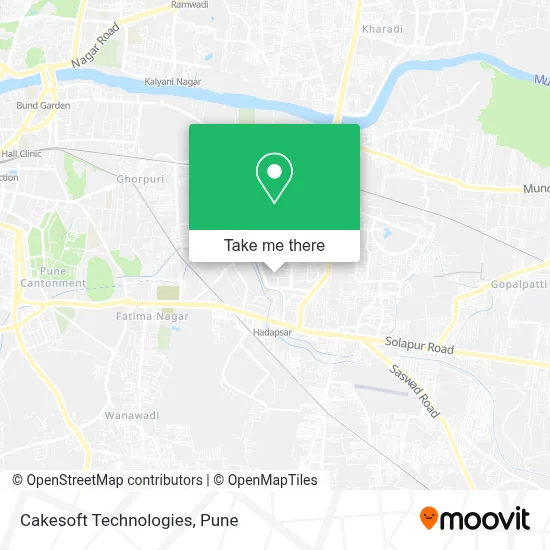 Cakesoft Technologies map