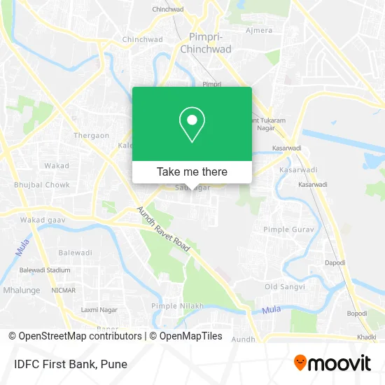Idfc First Bank map