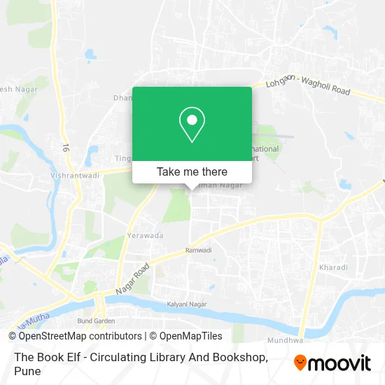 The Book Elf - Circulating Library And Bookshop map