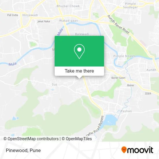 Pinewood map