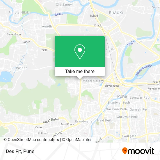 Des Fit map