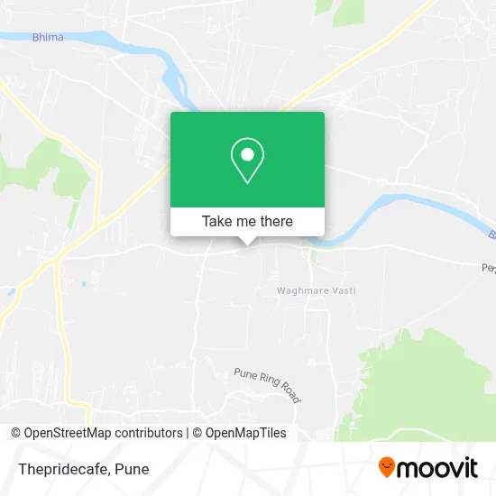 Thepridecafe map