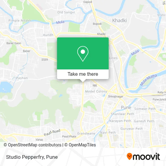 Studio Pepperfry map