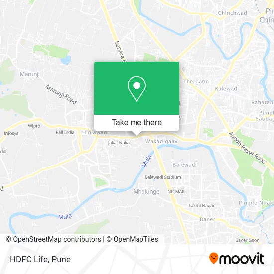 HDFC Life map